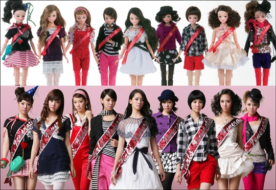 Girls Generation Photos. “Girls#39; Generation Dolls” were